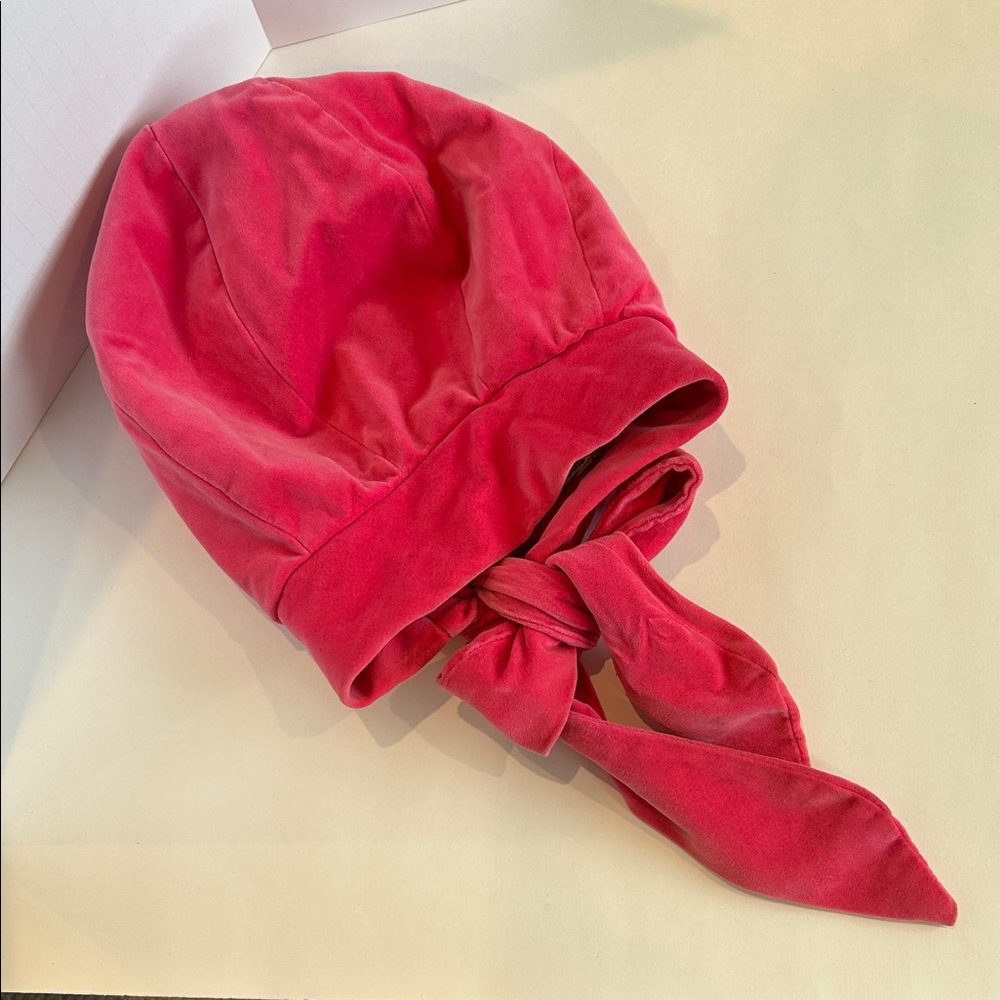 Amazing vintage 1960’s Hot Pink Velvet Hat - Picture 4 of 7